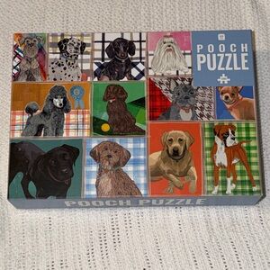 Dog Jigsaw Puzzle Pooch Talking Tables 1000 Piece - Multicolor NEW Sealed